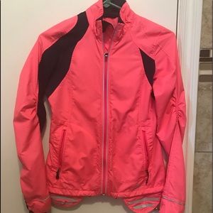 EUC Neon reflective Brooks XS running jacket